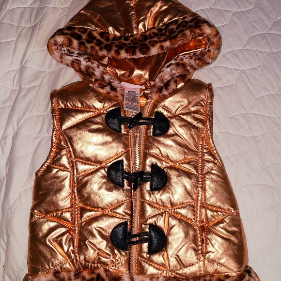 Toddler girl vest jacket - Picture 4 of 4